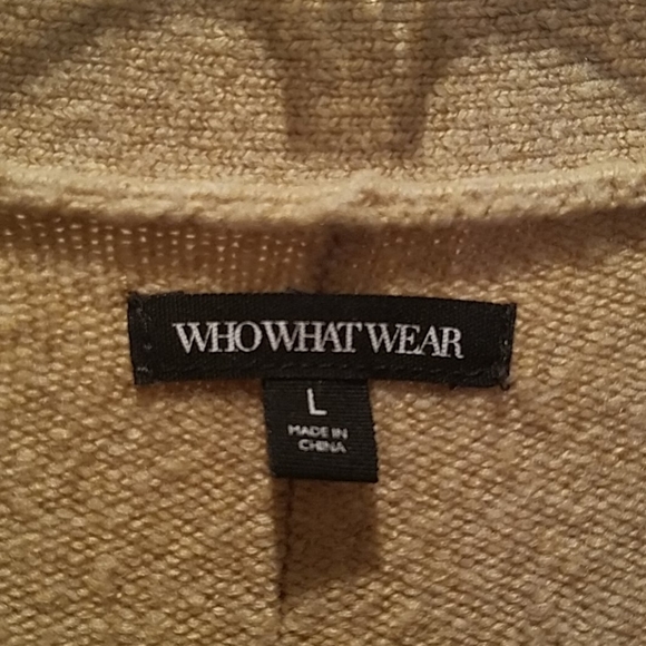 WhoWhatWear tan cardigan - Picture 2 of 6
